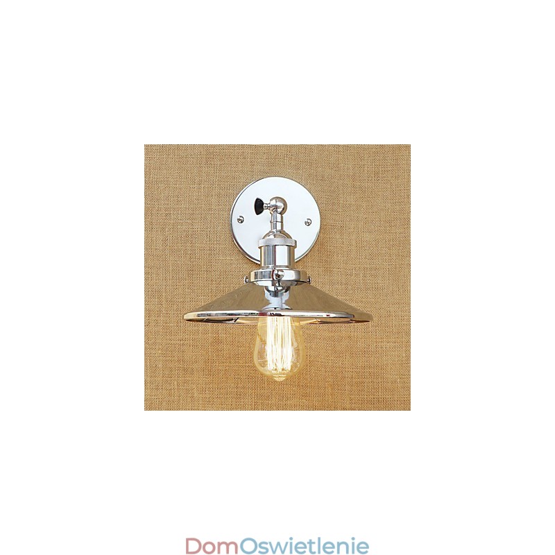 Rustykalny domek wiejski retro galwanizowany element do kinkietów ściennych w stylu mini Ambient Light