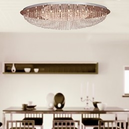 Nowoczesny współczesny kryształowy chromowany metalowy uchwyt ścienny