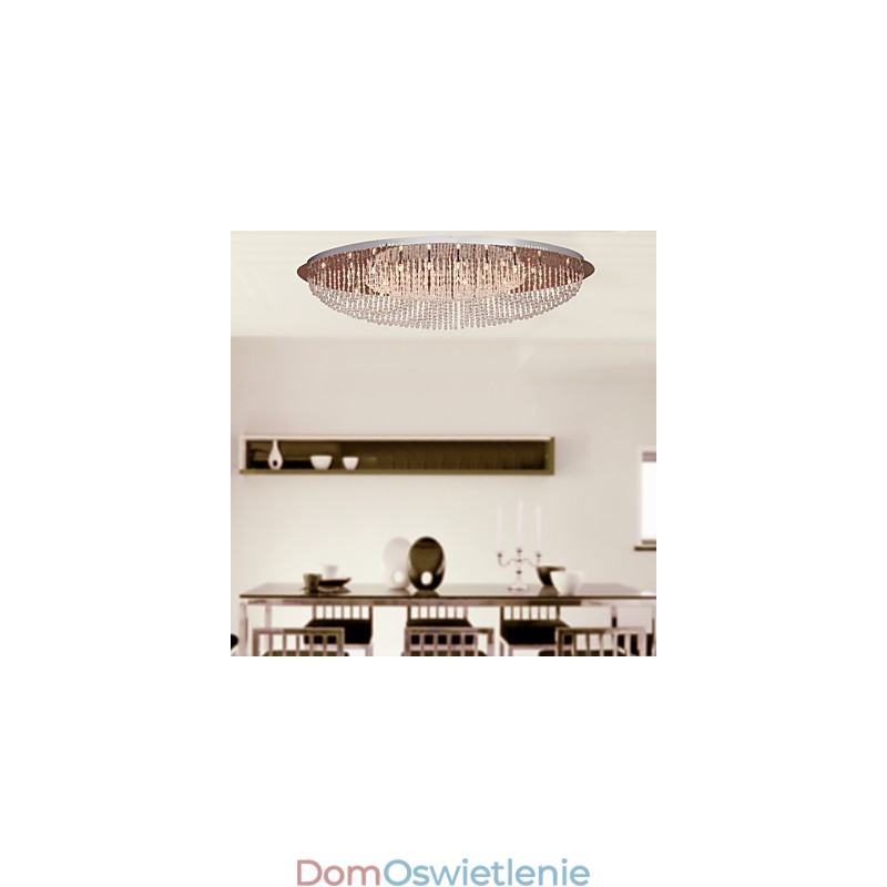 Nowoczesny współczesny kryształowy chromowany metalowy uchwyt ścienny