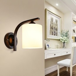Nowoczesna współczesna funkcja malowania dla ochrony oczu Kinkiety ścienne Downlight Kinkiet