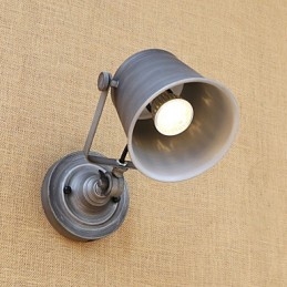 Rustykalny domek wiejski retro malowanie cecha miniaturowego stylu ochrona oczu ściana światła otoczenia