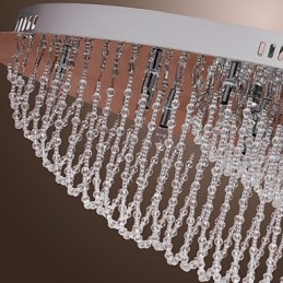 Nowoczesny współczesny kryształowy chromowany metalowy uchwyt ścienny