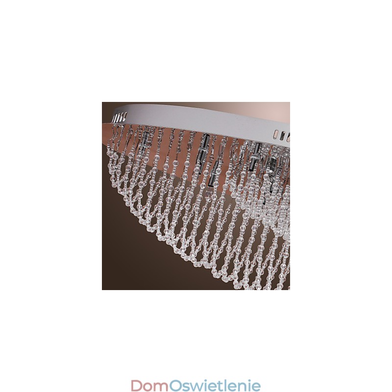 Nowoczesny współczesny kryształowy chromowany metalowy uchwyt ścienny