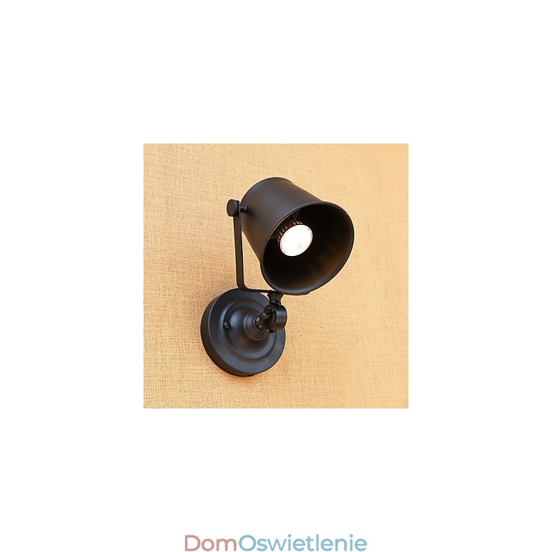 Rustykalny domek wiejski retro malowanie cecha miniaturowego stylu ochrona oczu ściana światła otoczenia