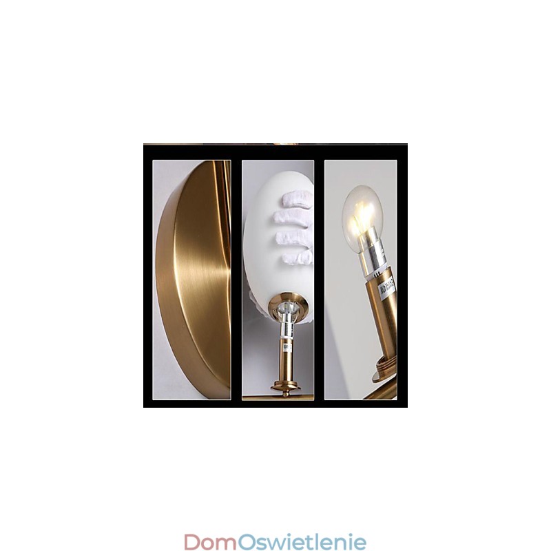 Rustykalny domek wiejski galwanizowany Cecha dla miniaturowego stylu Ambient Light Kinkiety ścienne Lampa ścienna