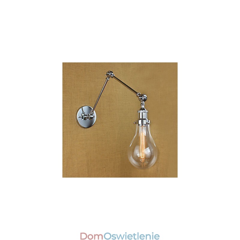 Wiejski retro galwanizowany element do miniaturowych lamp z wysięgnikiem do ochrony oczu