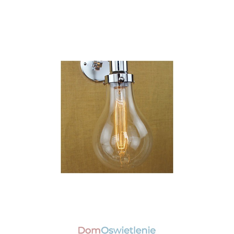 Wiejski retro galwanizowany element do miniaturowych lamp z wysięgnikiem do ochrony oczu