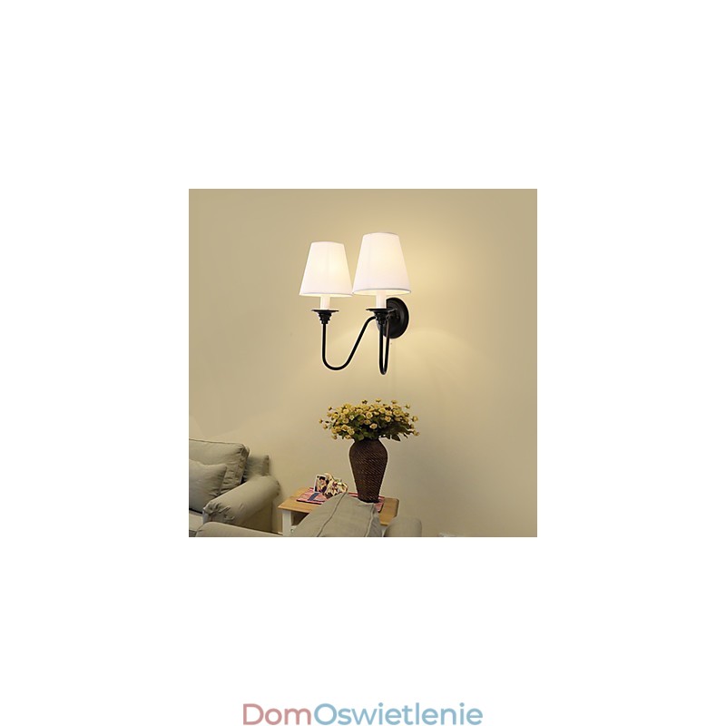 Rustykalny domek Czarny tlenek Wykończenie Funkcja ochrony oczu Światło otoczenia Kinkiety ścienne Światło ścienne