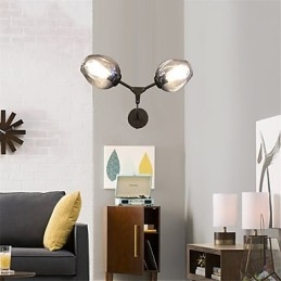 Rustykalny domek Vintage Country Retro Malowanie Cecha dla Mini Stylu Ambient Light Kinkiety Ścienne Światło Ścienne