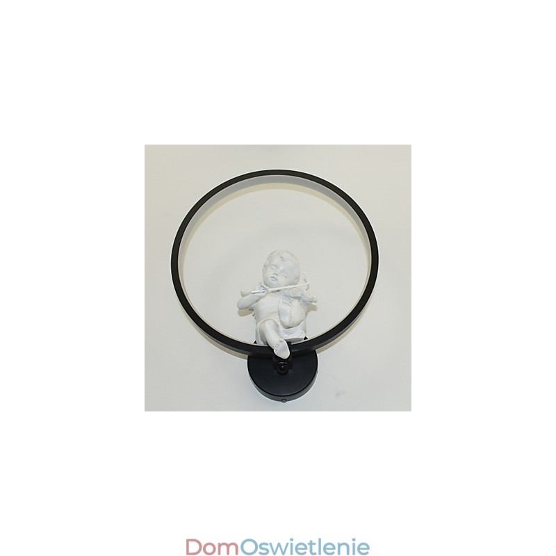 Nowoczesna lampa ścienna kreatywna osobowość lampa designerska anioł dekoracja lampa aluminiowa zintegrowana lampa ścienna korytarzowa