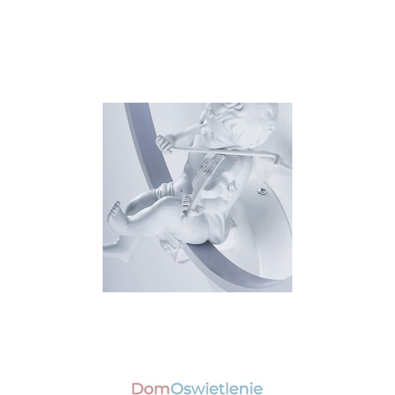 Nowoczesna lampa ścienna kreatywna osobowość lampa designerska anioł dekoracja lampa aluminiowa zintegrowana lampa ścienna korytarzowa