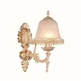Nowoczesna, współczesna, galwanizowana cecha dla miniaturowych lamp ściennych chroniących oczy