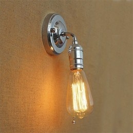 Retro Loft Edison Kinkiet Sypialnia Kinkiety Do Domu Góra Dół Rustykalny Industrial Pojedyncza Głowica Korytarz Pokój Dzienny Mini Dekoracja Ścienna