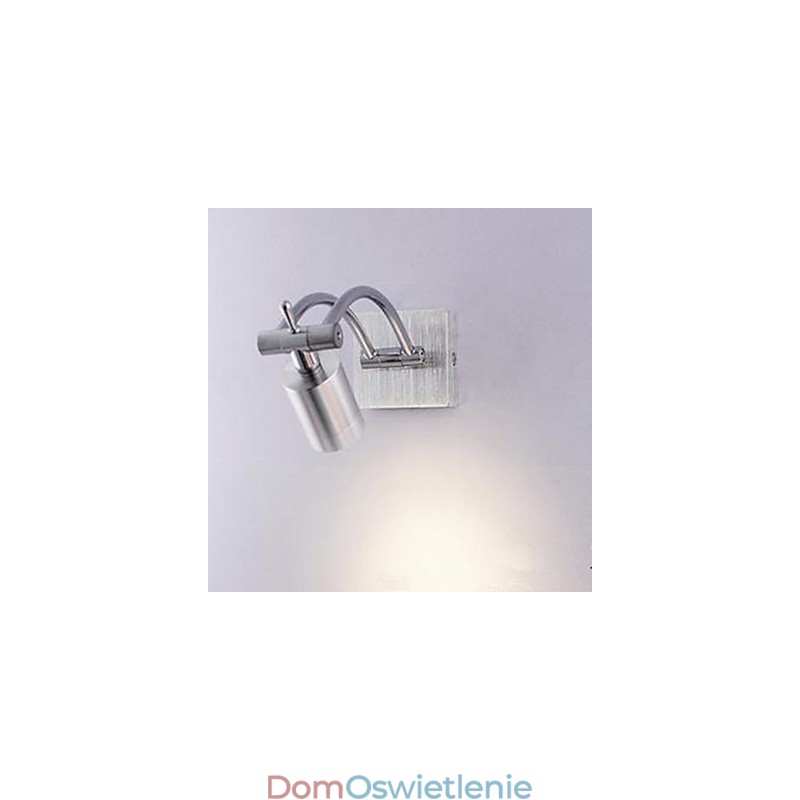Kreatywna lampa ścienna z ramieniem bujanym przy łóżku