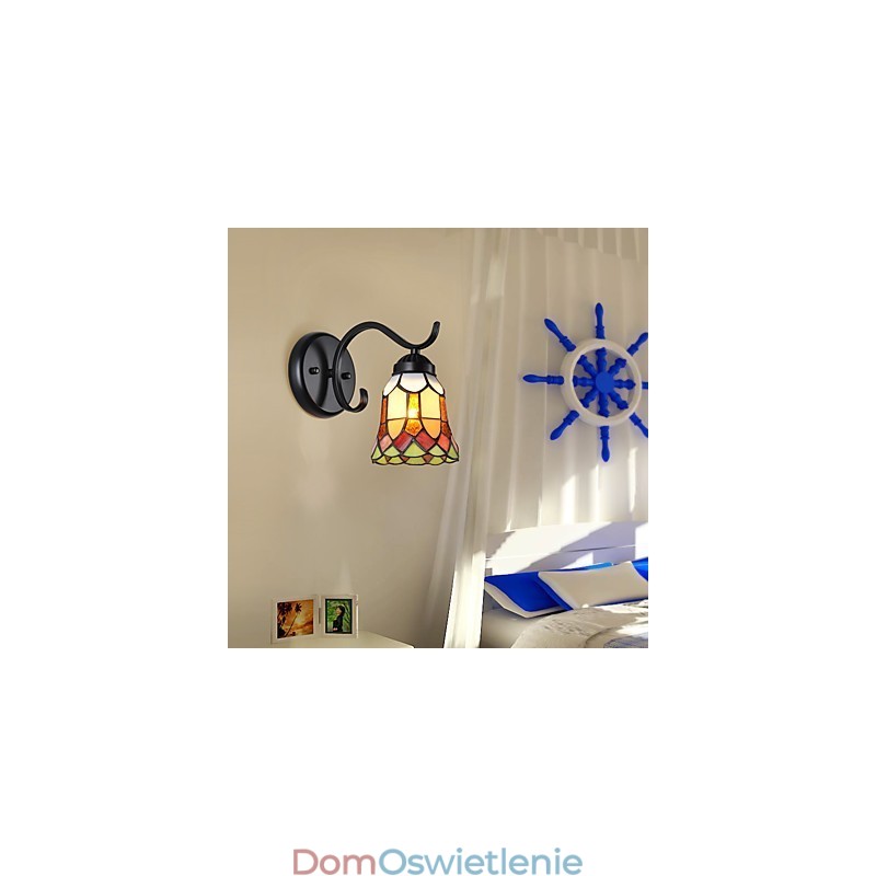 Cecha malowania rustykalnego domku dla kinkietów ściennych z oświetleniem typu downlight
