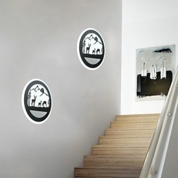 Lampa nocna Lampa ścienna Lampa sypialniana Salon Lampy nowoczesne minimalistyczne kreatywne Korytarz Lampa akrylowa
