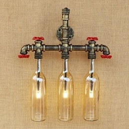 Vintage Country Antique Bronze Cecha Ambient Light Kinkiety ścienne Lampa ścienna