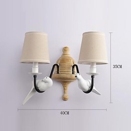 Rustykalny domek Prosty zabytkowy obraz Cecha Ambient Light Kinkiety ścienne Światło ścienne