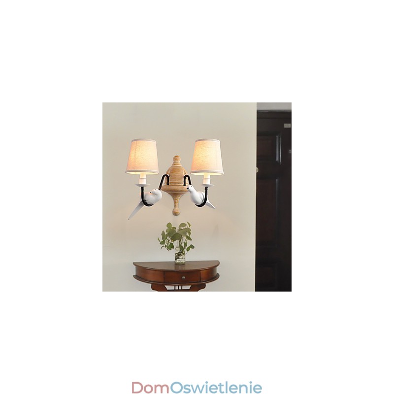 Rustykalny domek Prosty zabytkowy obraz Cecha Ambient Light Kinkiety ścienne Światło ścienne