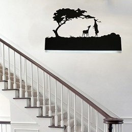 Lampa nocna Kinkiet Europejski Kreatywny Nowoczesny Minimalistyczny Sypialnia Dziecięcy Pokój Oświetlenie Lampa Schodowa Lustro Lampa Przednia