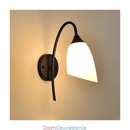Czarna amerykańska prosta lampa do sypialni, lampa nocna, lampa ścienna do łowienia ryb Czarna amerykańska prosta lampa do sypialni, lampa nocna, lampa ścienna do łowienia ryb