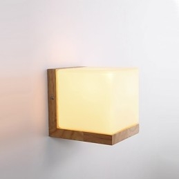 Nowość w stylu wiejskim dla miniaturowego stylu ochrony oczu, kinkiety z oświetleniem otoczenia, lampka nocna przy łóżku, kreatywna lampa ścienna na balkon
