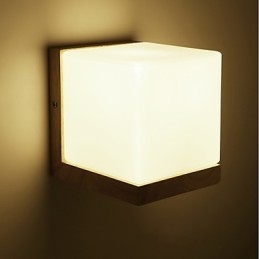 Nowość w stylu wiejskim dla miniaturowego stylu ochrony oczu, kinkiety z oświetleniem otoczenia, lampka nocna przy łóżku, kreatywna lampa ścienna na balkon