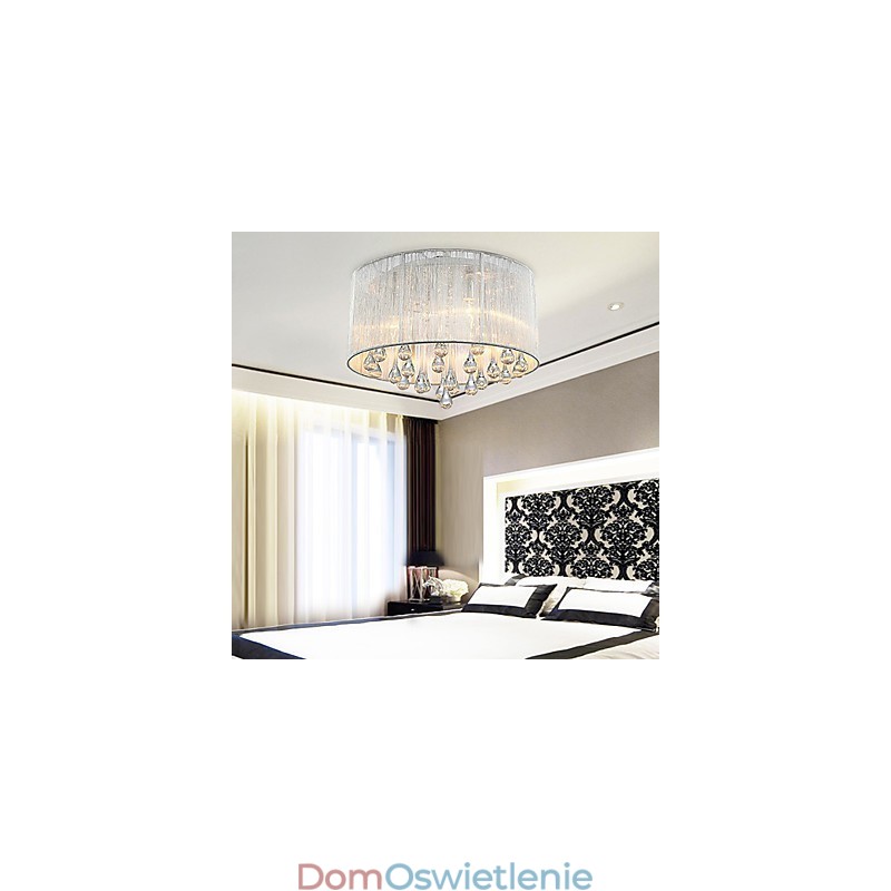 Lampa sufitowa nowoczesna kryształowa 4 światła