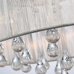 Lampa sufitowa nowoczesna kryształowa 4 światła