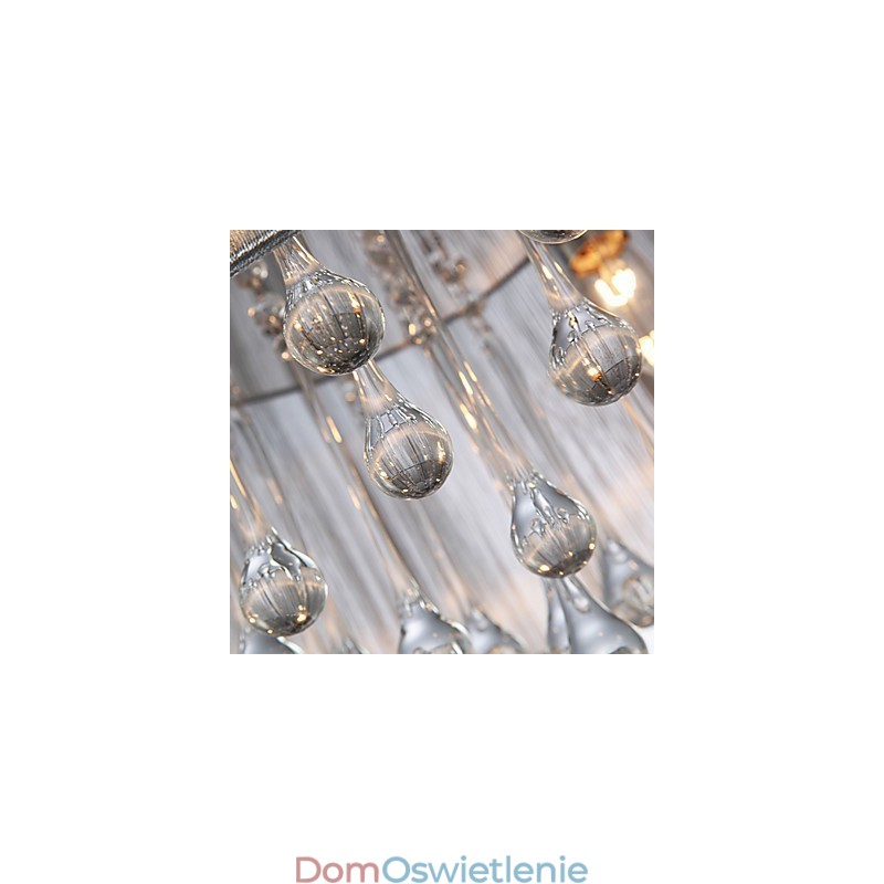 Lampa sufitowa nowoczesna kryształowa 4 światła