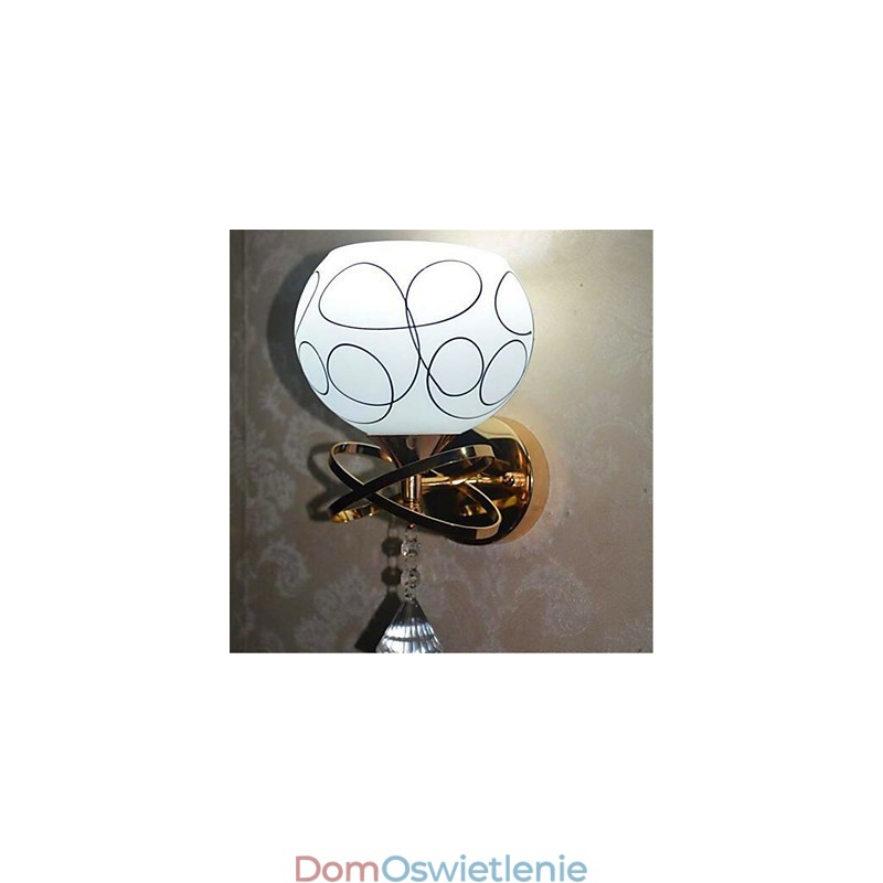 Hotelowa lampka nocna do sypialni Nowoczesna szklana lampa ścienna Mnimalist