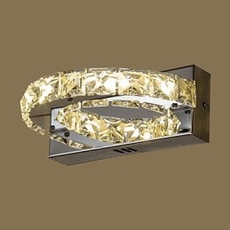 Zintegrowana nowoczesna współczesna funkcja malowania dla kryształowych kinkietów ściennych Ambient Light Wall Light