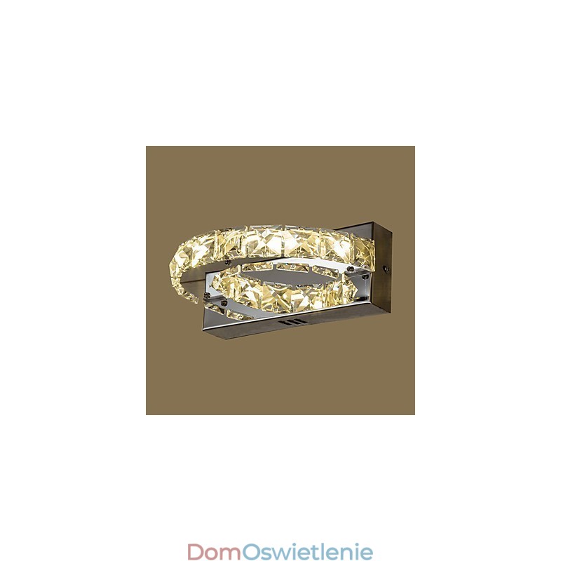 Zintegrowana nowoczesna współczesna funkcja malowania dla kryształowych kinkietów ściennych Ambient Light Wall Light