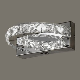 Zintegrowana nowoczesna współczesna funkcja malowania dla kryształowych kinkietów ściennych Ambient Light Wall Light
