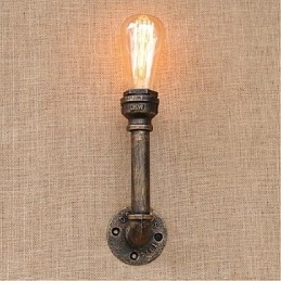 Nostalgia Prosta Fajka Wodna Dekoracyjna Mała Lampa Ścienna Lampa Ścienna