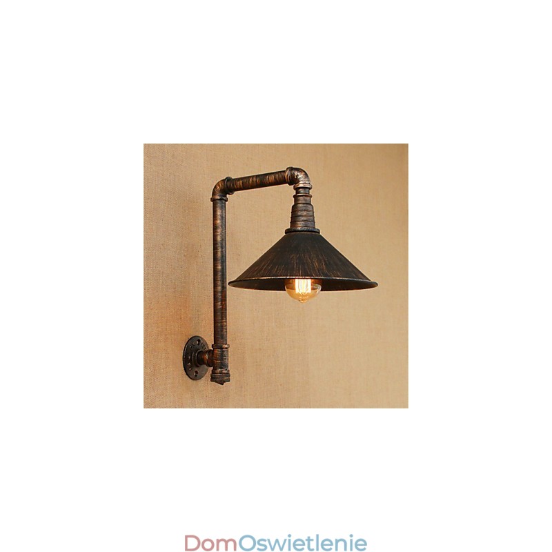 Rustykalny domek wiejski antyczny mosiądz Cecha dla oświetlenia otoczenia Kinkiety ścienne Lampa ścienna