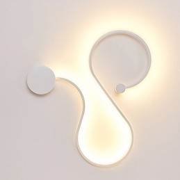 Nowoczesne kinkiety Kreatywny metalowy salon Korytarz Sypialnia Pokoje hotelowe Oświetlenie dekoracyjne przy łóżku