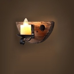 Cecha malowania rustykalnego domku dla kinkietów ściennych w stylu mini Ambient Light