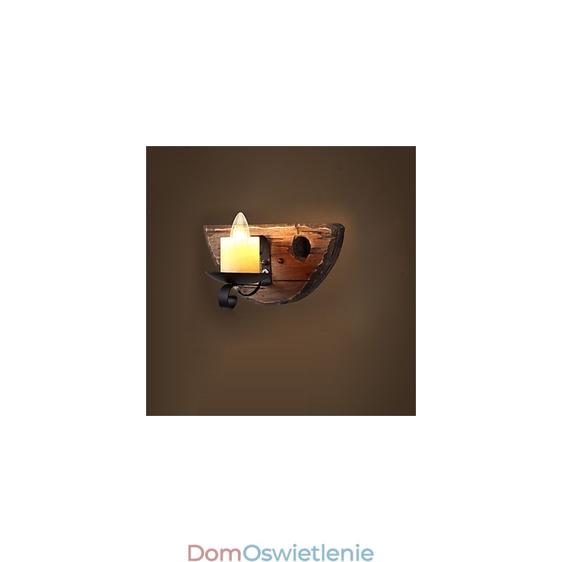 Cecha malowania rustykalnego domku dla kinkietów ściennych w stylu mini Ambient Light
