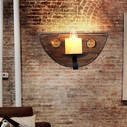 Cecha malowania rustykalnego domku dla kinkietów ściennych w stylu mini Ambient Light