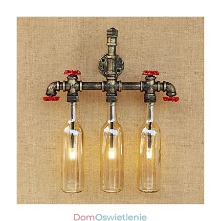 Retro Industrial Wind Switch Water Bottle Wall Lamp Wall Light Amber Retro Industrial Wind Switch Water Bottle Wall Lamp Wall Light Amber