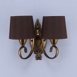 Tradycyjna klasyczna galwanizowana cecha do ochrony oczu Kinkiety ścienne Downlight Kinkiet