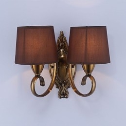 Tradycyjna klasyczna galwanizowana cecha do ochrony oczu Kinkiety ścienne Downlight Kinkiet