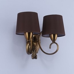 Tradycyjna klasyczna galwanizowana cecha do ochrony oczu Kinkiety ścienne Downlight Kinkiet
