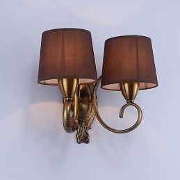 Tradycyjna klasyczna galwanizowana cecha do ochrony oczu Kinkiety ścienne Downlight Kinkiet