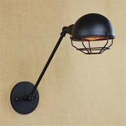 Cecha malowania w stylu retro w stylu wiejskim dla ochrony oczu w stylu mini. Kinkiety z oświetleniem downlight