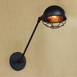Cecha malowania w stylu retro w stylu wiejskim dla ochrony oczu w stylu mini. Kinkiety z oświetleniem downlight