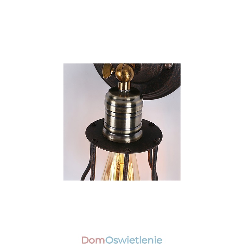 Retro Industrial Style Country Metalowe kinkiety do restauracji i kawiarni Mini kinkiety