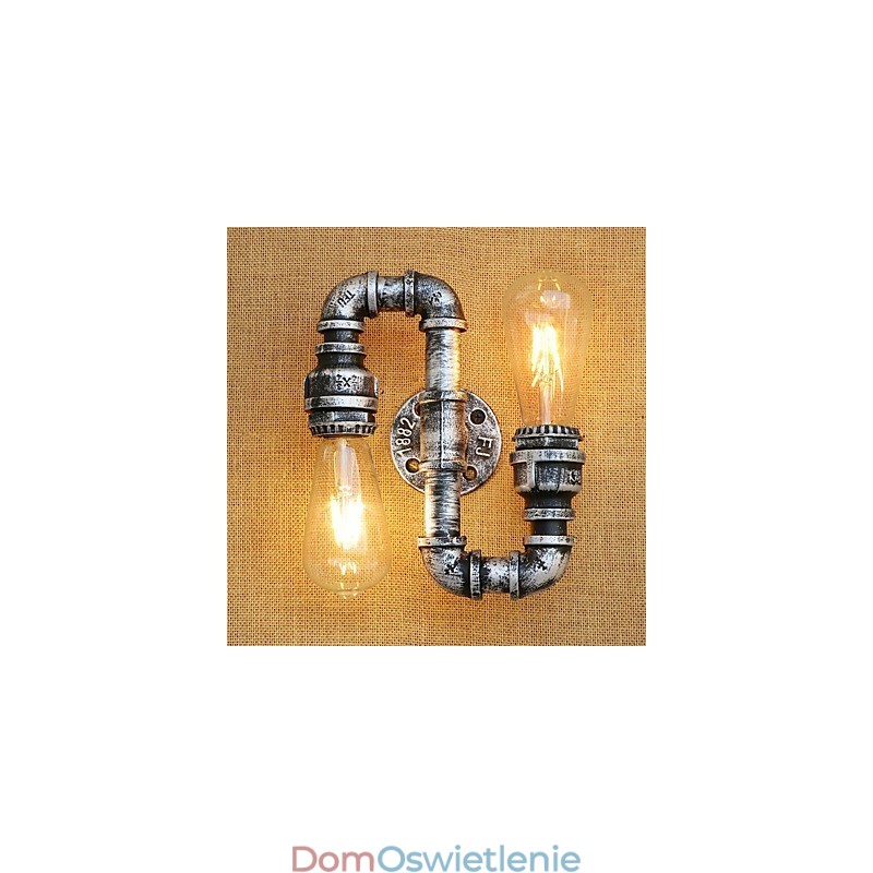 Cecha malowania w stylu retro w stylu wiejskim do kinkietów ściennych z wysięgnikiem obrotowym