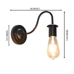 Rustykalny domek Tradycyjny Klasyczny Malowanie Cecha dla Kinkietów Ściennych Downlight
